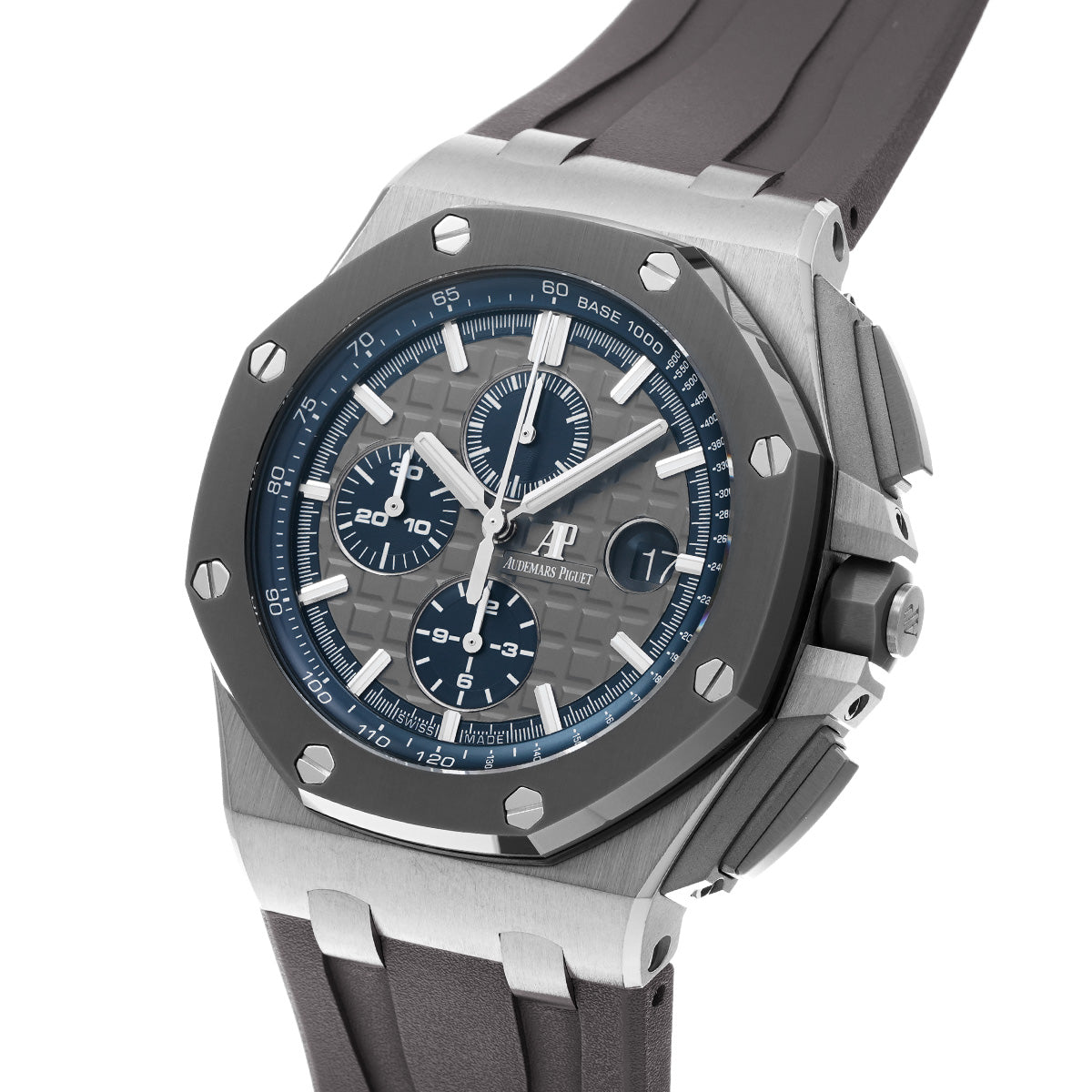 Royal Oak Offshore Chronograph 26400IO.OO.A004CA.02 Gray/Blue AUDEMARS PIGUET Mens [Pre-Owned]