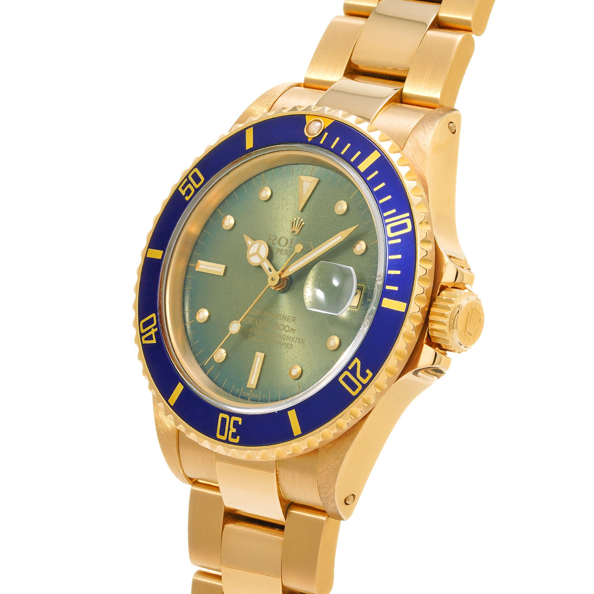 Submariner Date 16808 R (manufactured circa 1987) Blue ROLEX Men's [Pre-owned].