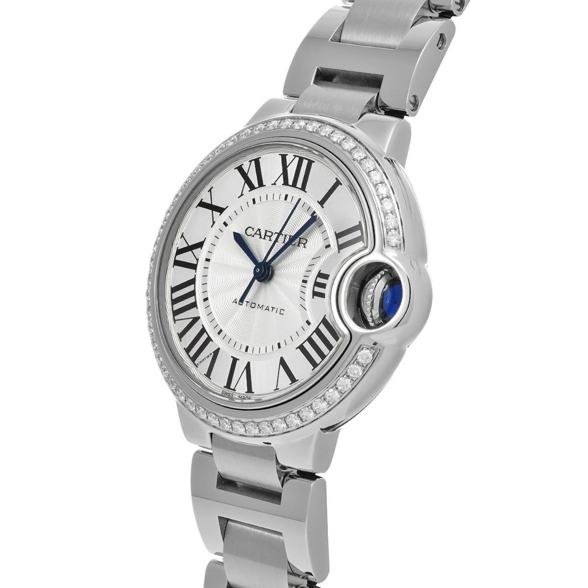 Ballon Bleu de Cartier 33mm W4BB0016 Silver CARTIER Unisex [Pre-Owned].