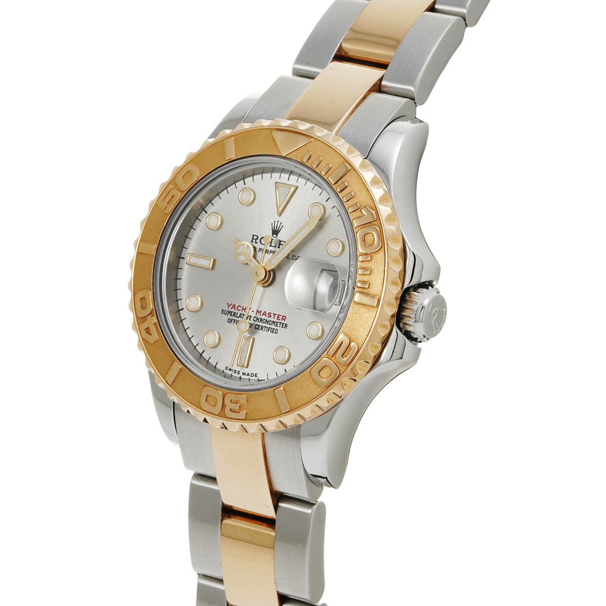Yacht-Master 29 169623 F (manufactured circa 2003) Gray ROLEX Ladies [Pre-Owned].