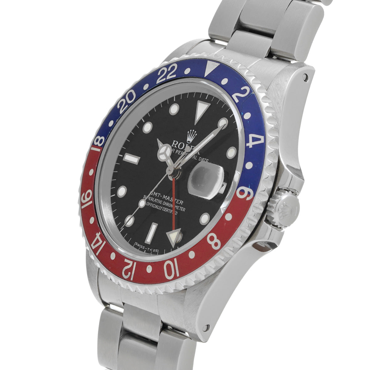 GMT Master 16700 R (manufactured circa 1987) Black ROLEX Men's [Pre-Owned].