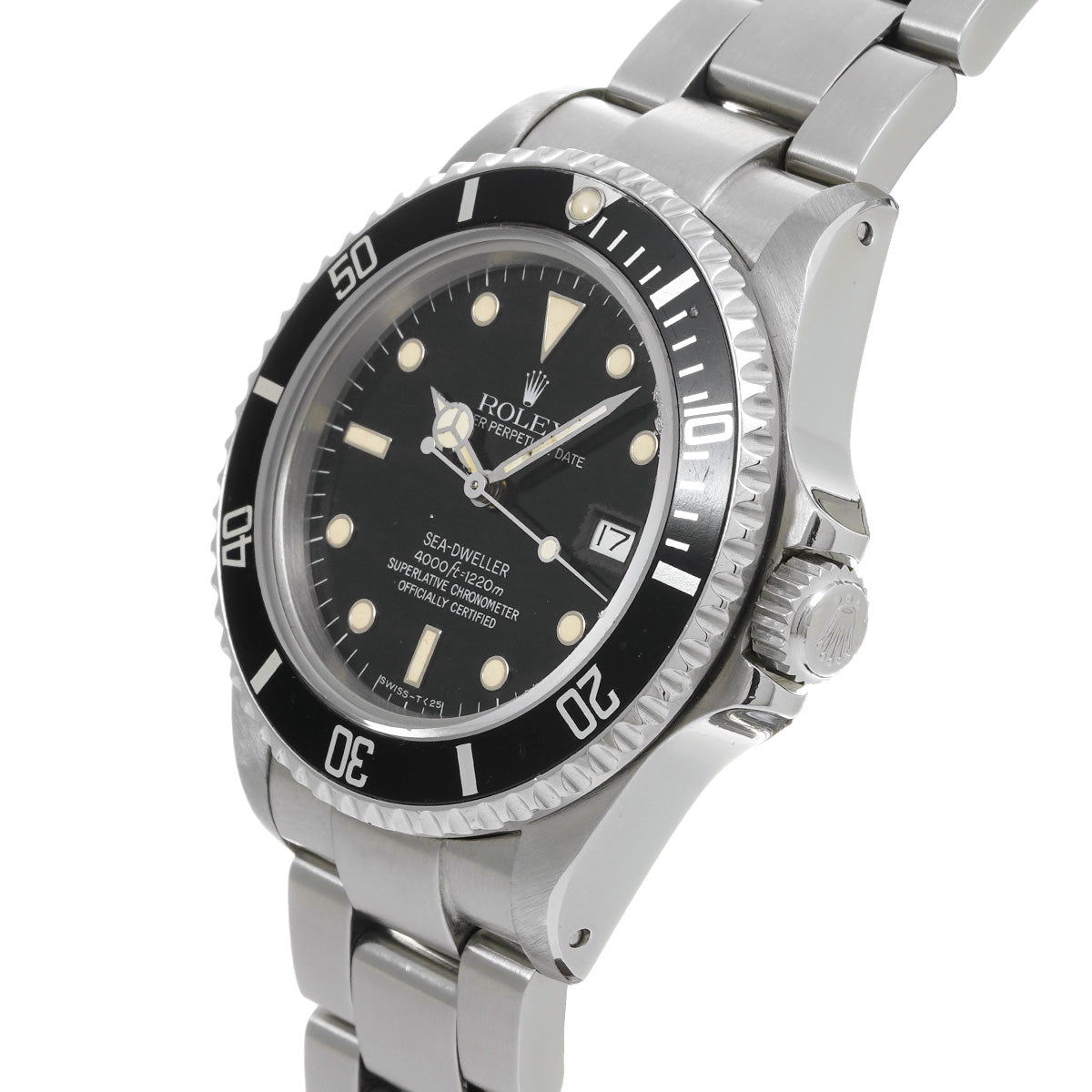 Sea-Dweller 16660 93s (manufactured circa 1985) Black ROLEX Men's [Pre-Owned].