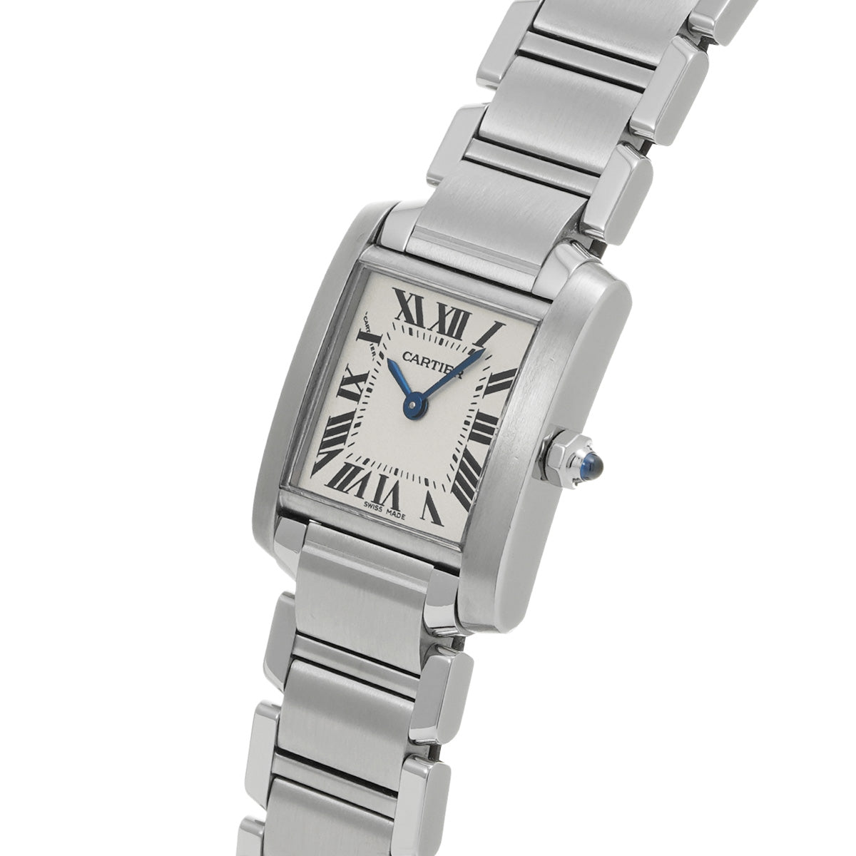 Tank Francaise SM W51008Q3 Silver CARTIER Ladies [Pre-owned]
