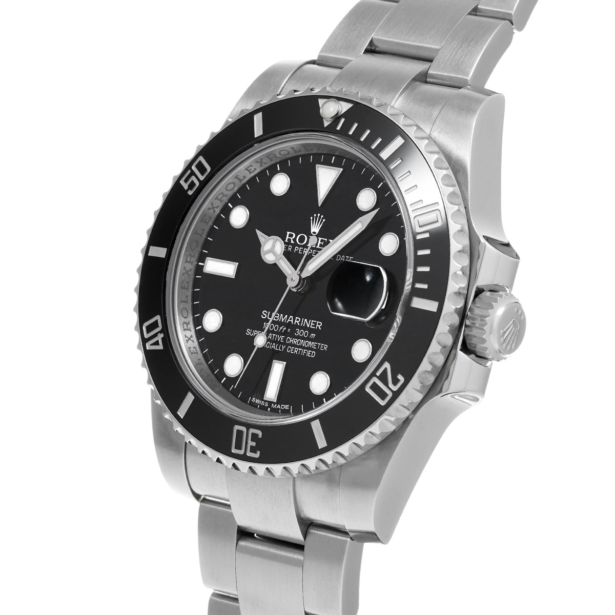 Submariner Date 116610LN Random Serial Black ROLEX Men's [Pre-Owned].