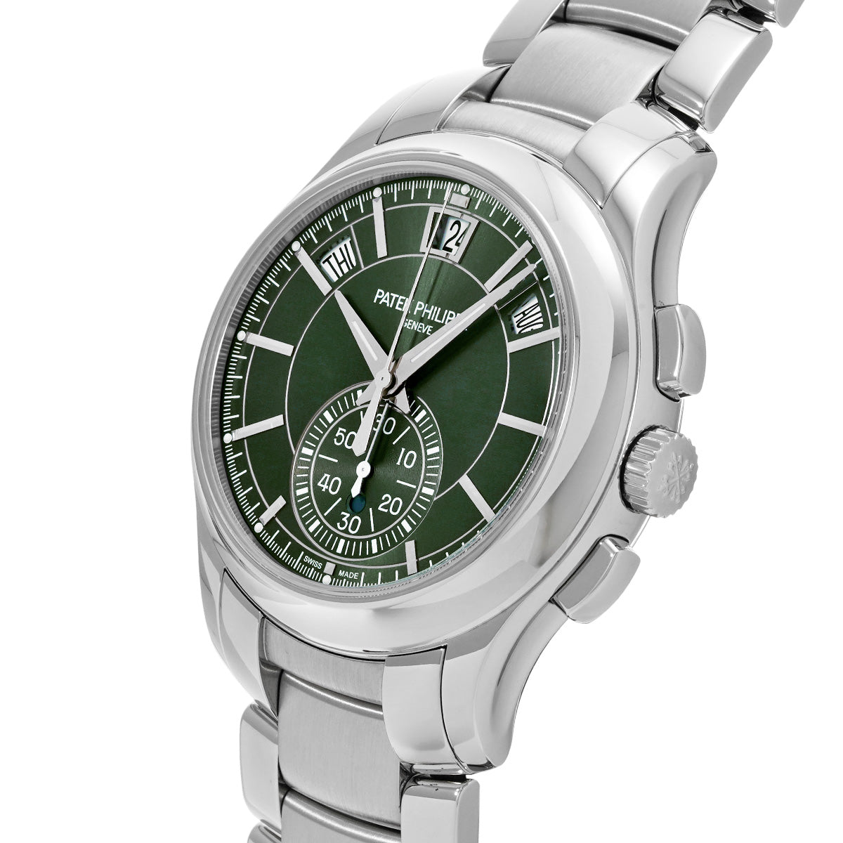 Annual Calendar Flyback Chronograph 5905/1A-001 Olive Green Soleil PATEK PHILIPPE Men's [Pre-Owned]