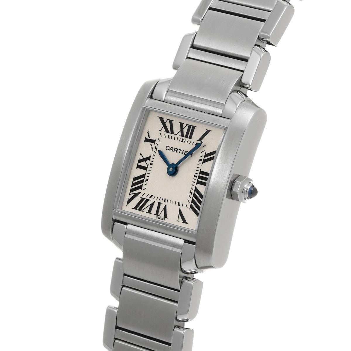 Tank Francaise SM W51008Q3 Silver CARTIER Ladies [Pre-owned]