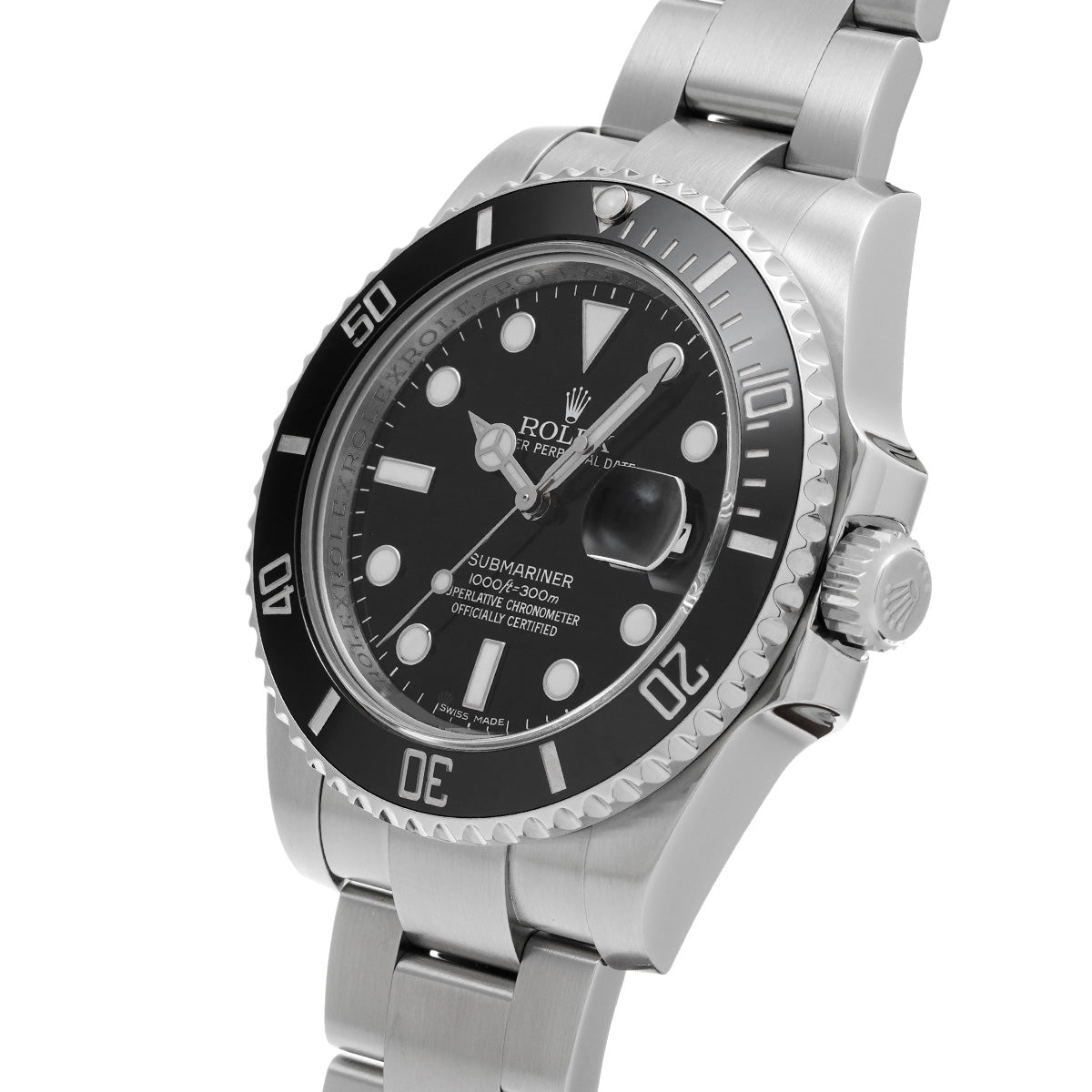 Submariner Date 116610LN Random Serial Black ROLEX Men's [Pre-Owned].