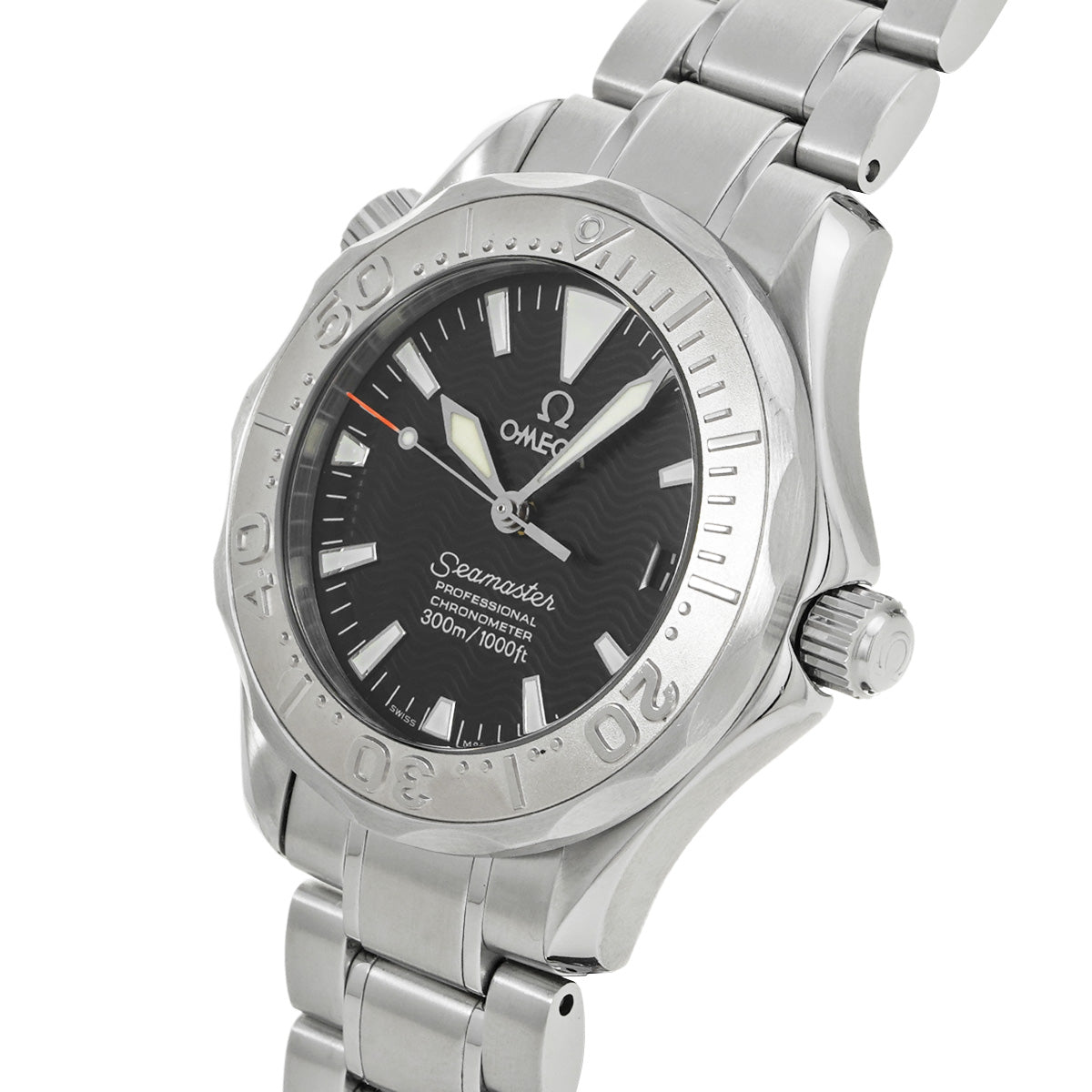 Seamaster 300 Mid Size 2236.50 Black OMEGA Unisex [Pre-owned].