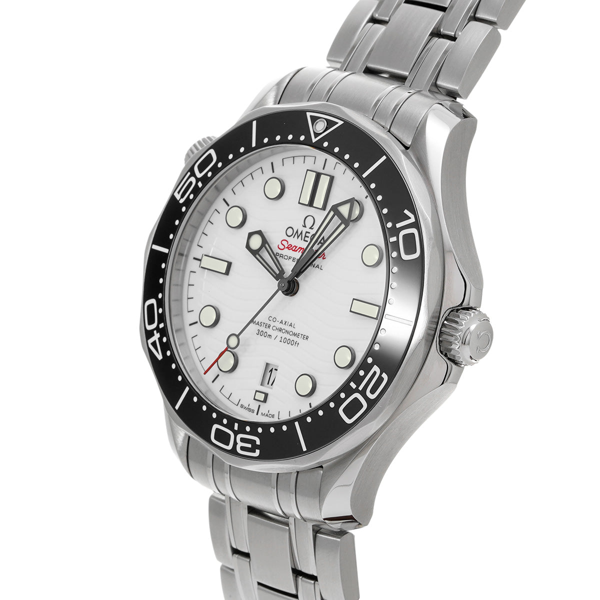 Seamaster Diver 300 Co-Axial Master Chronometer 210.30.42.20.04.001 White OMEGA Mens [Pre-Owned].