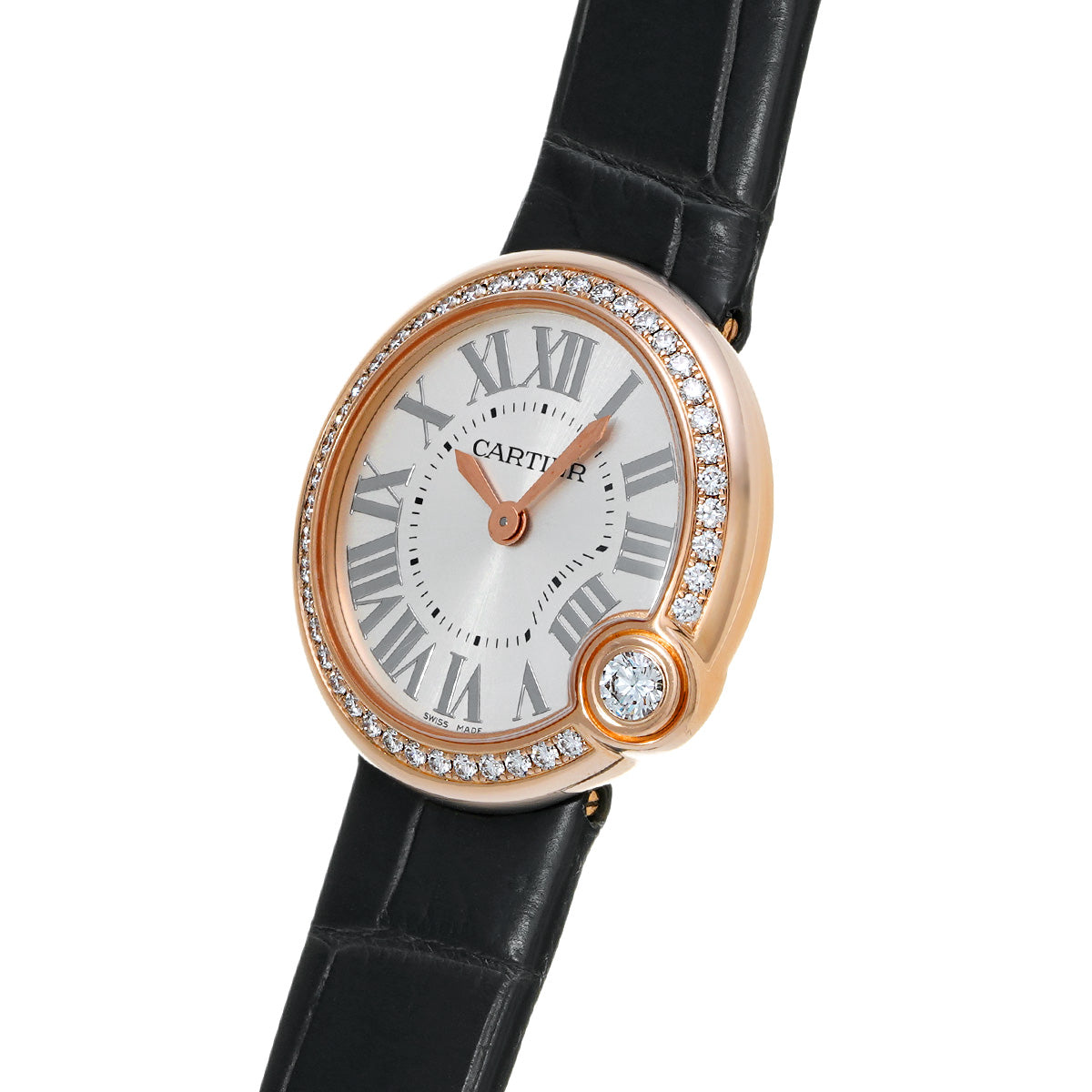 Ballon Blanc de Cartier 30MM WJBL0008 Silver CARTIER Ladies [Pre-Owned].