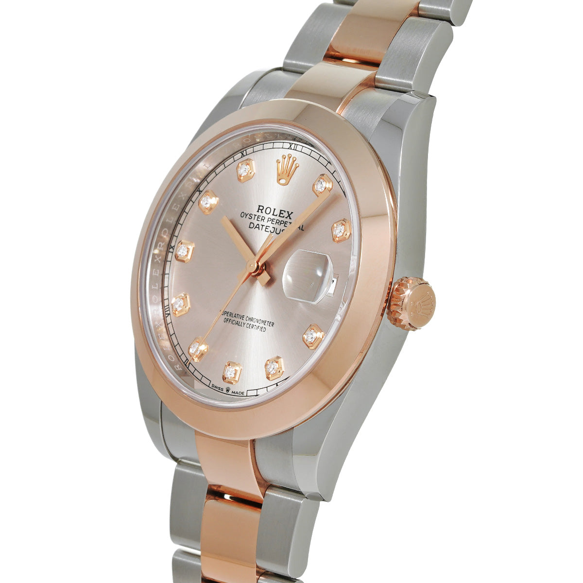 DATE JUST 41 126301G Random Serial Sundust/Diamond ROLEX Men's [Pre-Owned].