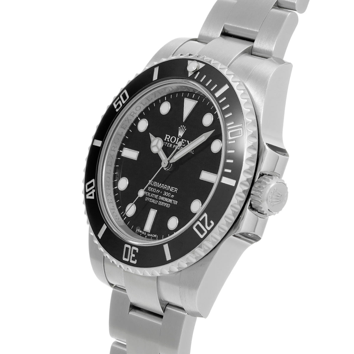 Submariner 114060 Random Serial Black ROLEX Men's [Pre-Owned].