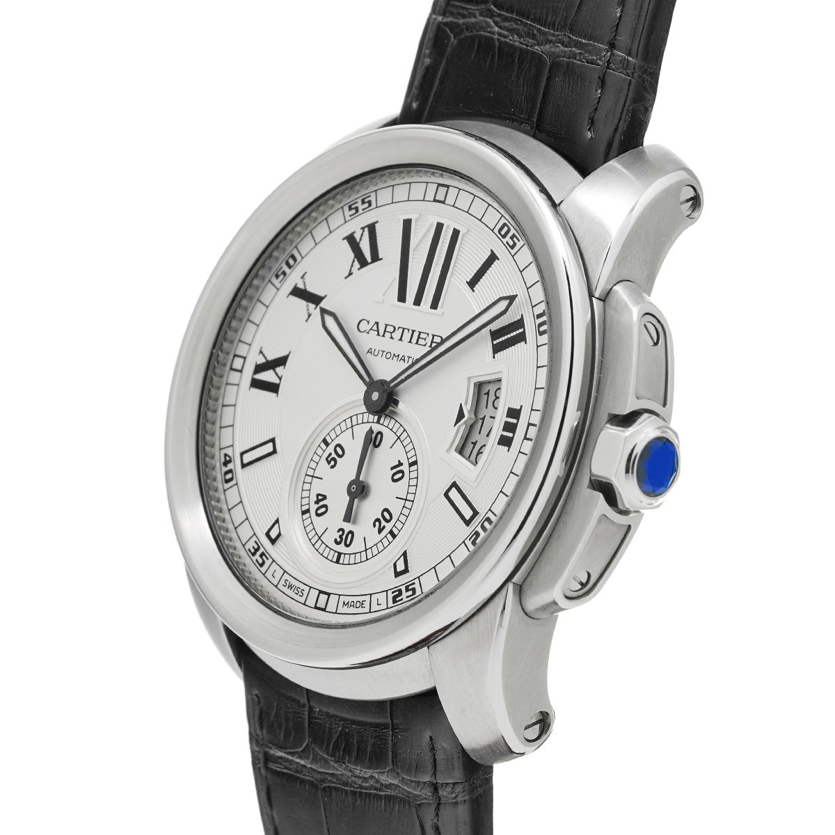 Calibre de Cartier W7100037 Silver CARTIER Men's [Pre-owned].