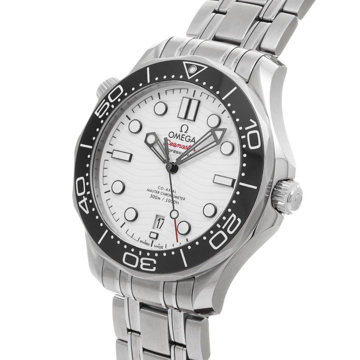 Seamaster Diver 300 Co-Axial Master Chronometer 210.30.42.20.04.001 White OMEGA Mens [Pre-Owned].