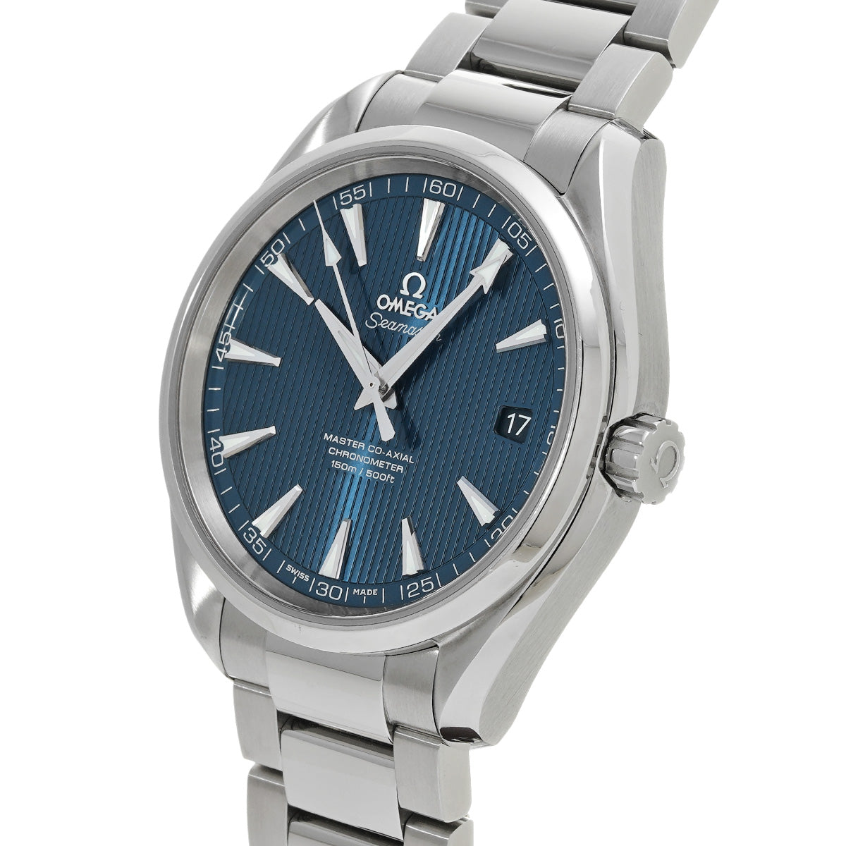 Seamaster Aqua Terra Master Co-Axial 231.10.42.21.03.003 Blue OMEGA Men's [Pre-Owned].