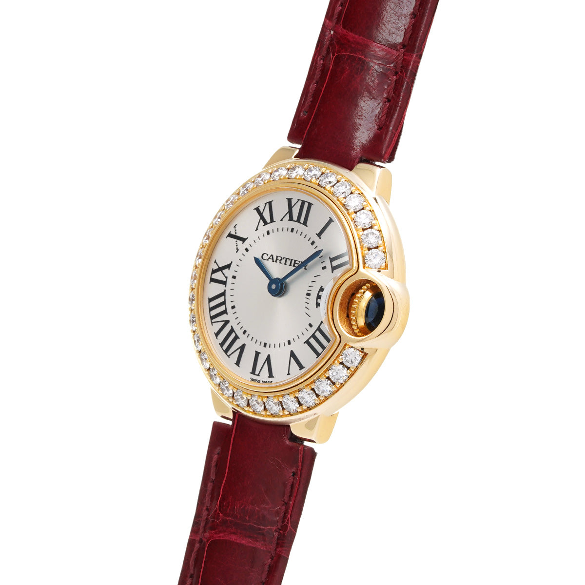 Ballon Bleu de Cartier 28mm WE900151 Silver CARTIER Unisex [Pre-Owned].