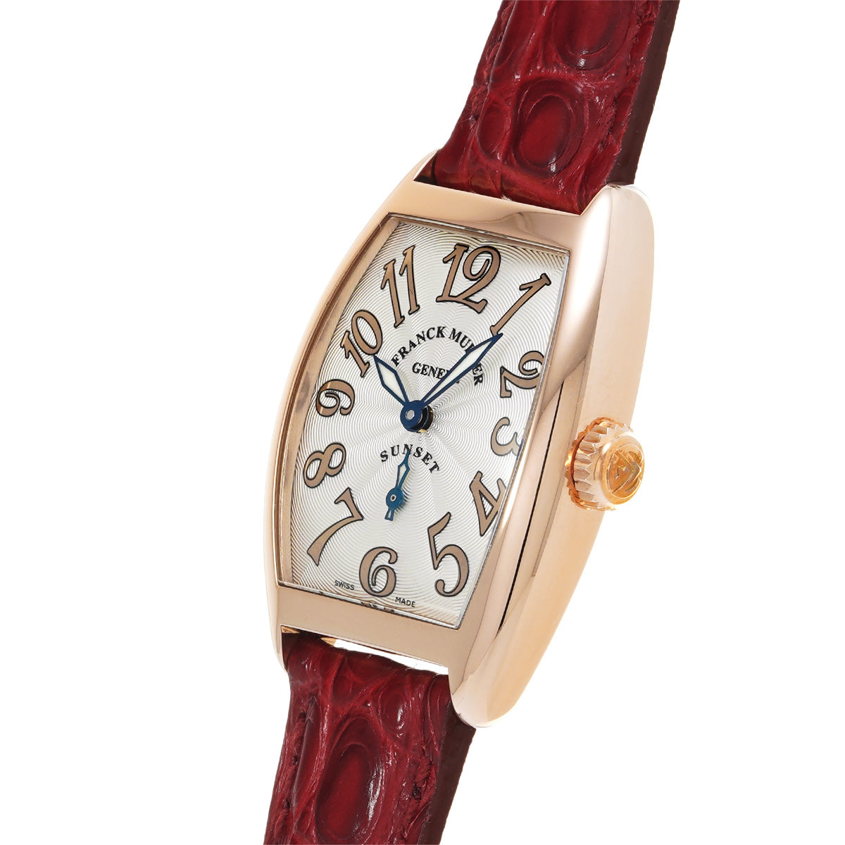 1750S6SUN 5N Tonneau Curvex Sunset Silver FRANCK MULLER Ladies [Pre-owned]