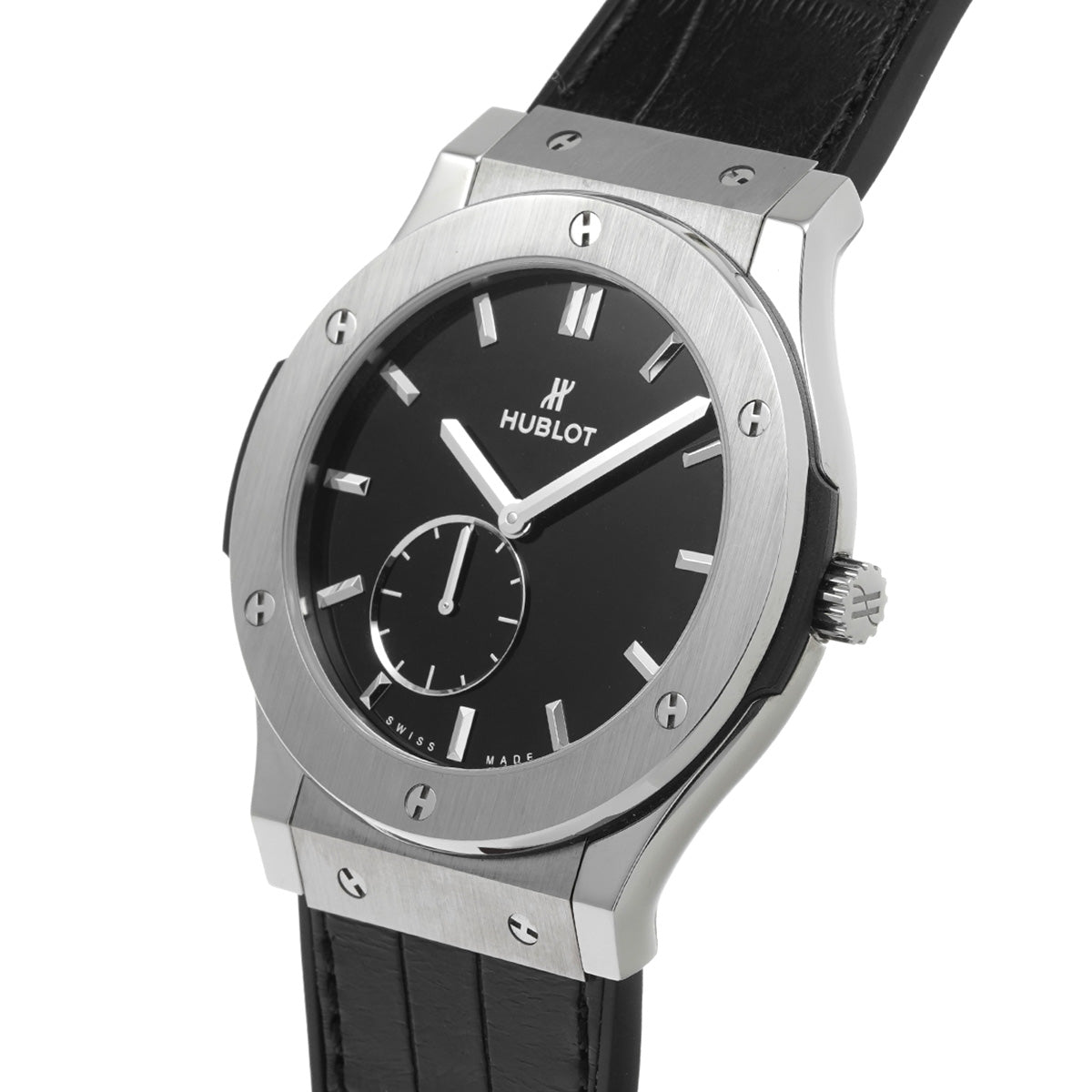 Classic Fusion Classique Classique Ultrasyn Titanium 515.NX.1270.LR Black HUBLOT Men's [Pre-Owned].