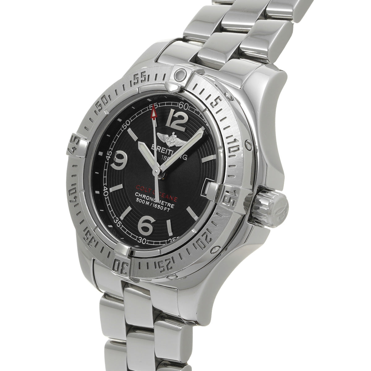 Corte Oceanne A778B85PRS Black BREITLING Ladies [Pre-Owned].