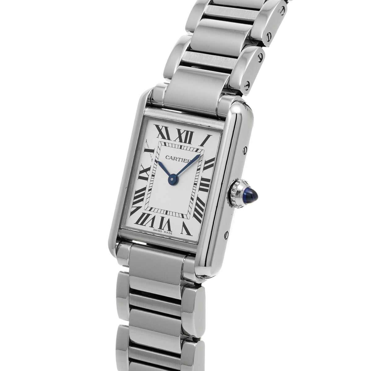 Tank Must SM WSTA0051 Silver CARTIER Ladies [Pre-owned]