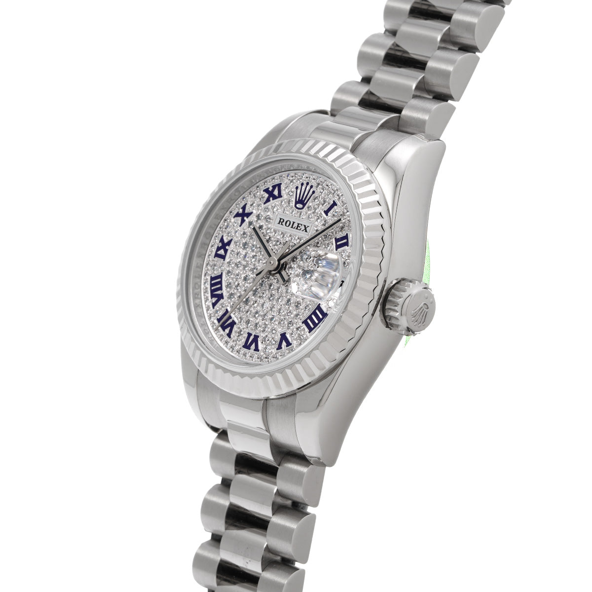 Datejust 179179 Z (manufactured circa 2006) Pav Diamond ROLEX Ladies [Pre-Owned].