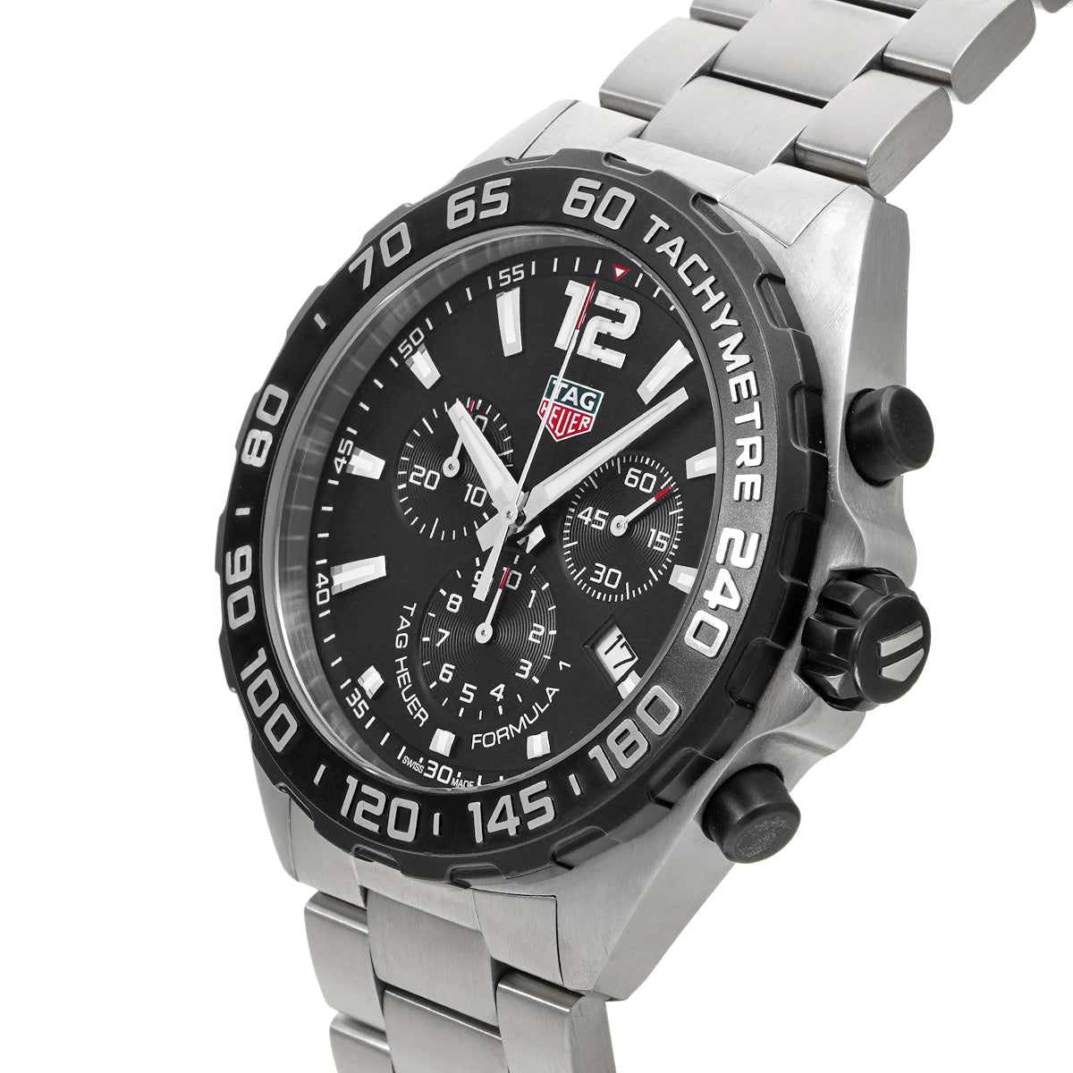 CAZ1010.BA0842 Formula 1 Quartz Chronograph Black TAG HEUER Men's [Pre-Owned].