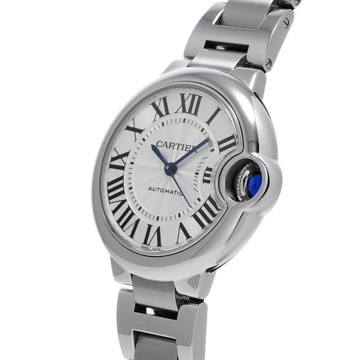 Ballon Bleu de Cartier 33mm WSBB0044 Silver CARTIER Ladies [Pre-owned]