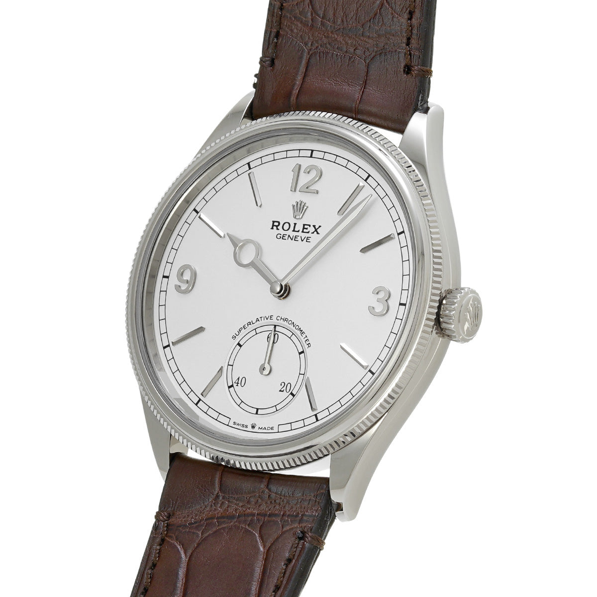 1908 52509 Random Serial White ROLEX Men's [Pre-owned].