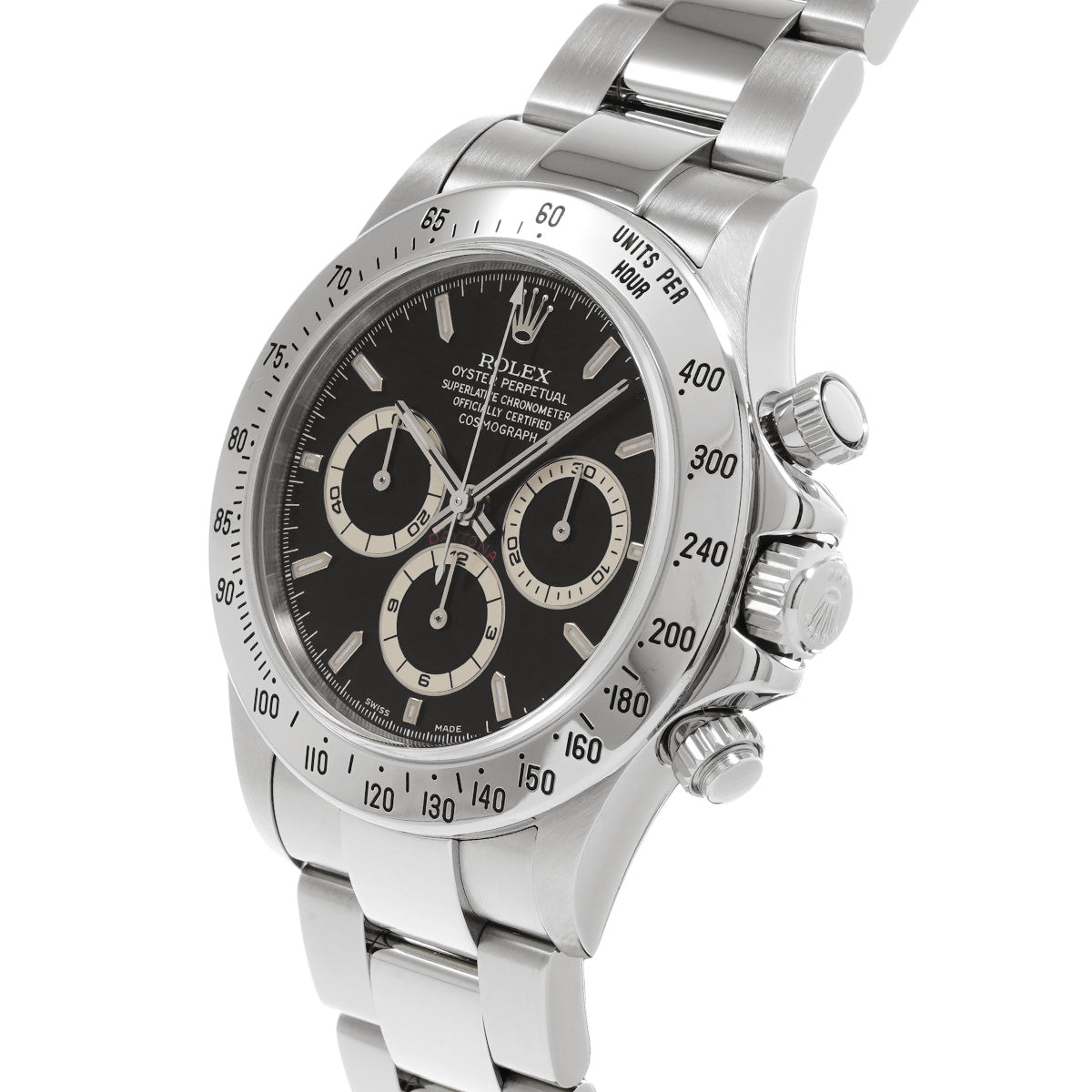 Cosmograph Daytona 16520 A (manufactured around 1999) Black ROLEX Men's [Pre-Owned].