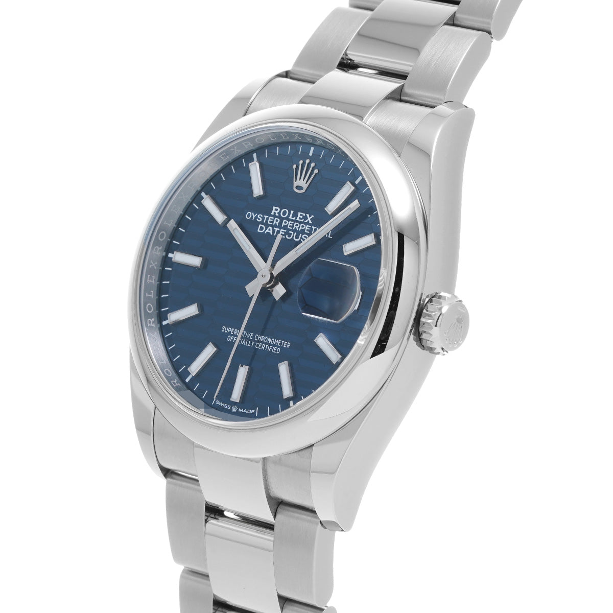 Datejust 36 126200 Random Serial Blue Fluted-Motif ROLEX Men's [Pre-Owned].