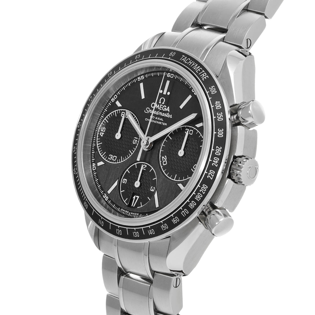 Speedmaster Racing Co-Axial 326.30.40.50.01.001 Black OMEGA Men's [pre-owned].