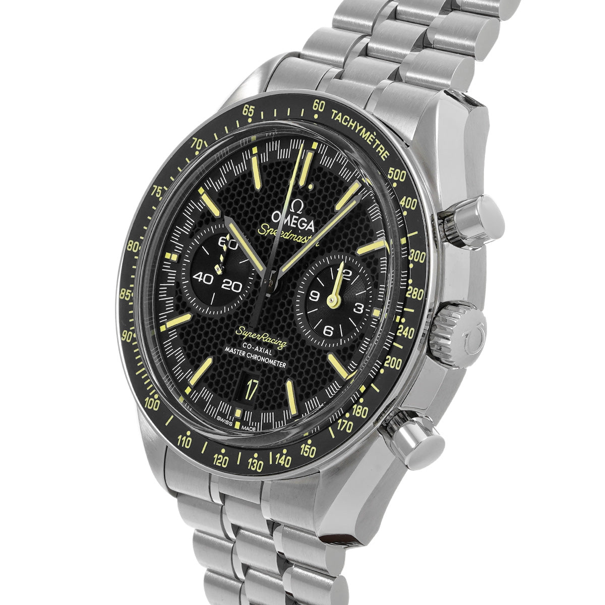 Speedmaster Super Racing 329.30.44.51.01.003 Black OMEGA Men's [Pre-owned].