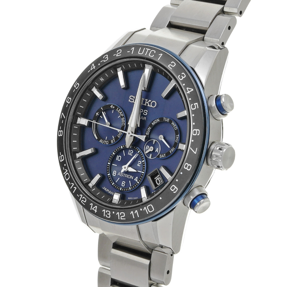 Astron 5X Series SBXC015 Blue SEIKO Men's [Pre-owned].
