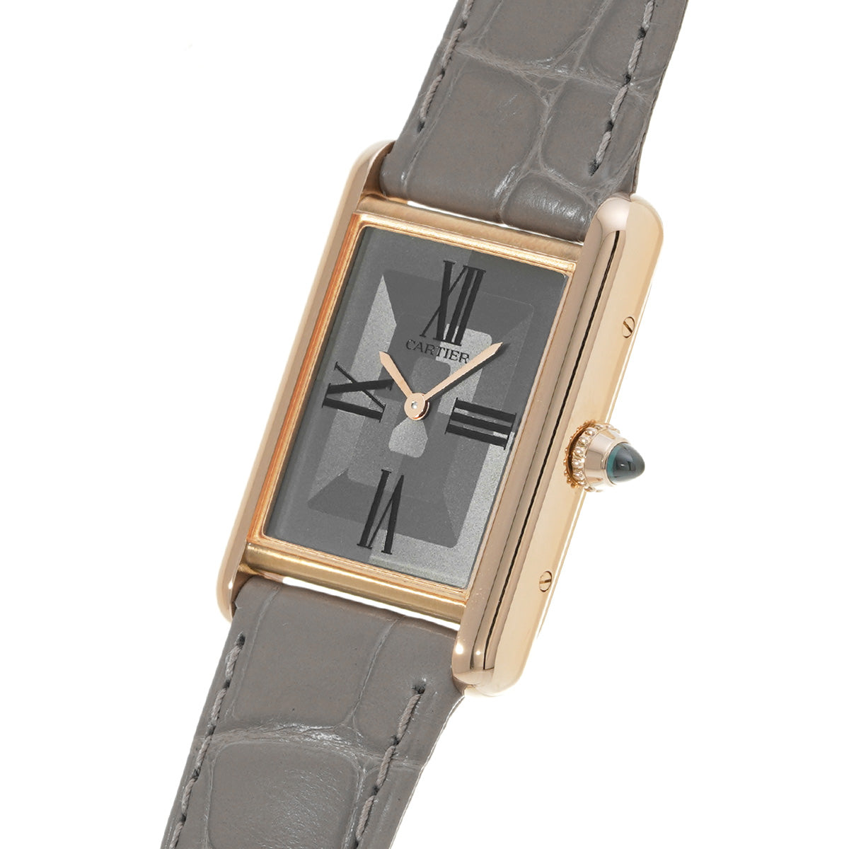 Tank Louis Cartier LM WGTA0092 Gray CARTIER Ladies [Pre-owned]
