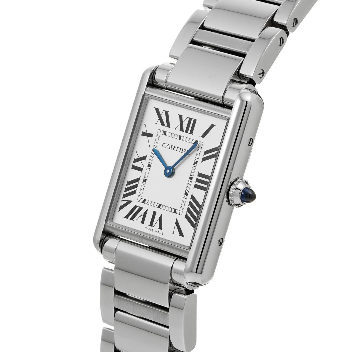 Tank Must LM WSTA0052 Silver CARTIER Men's [Pre-owned]