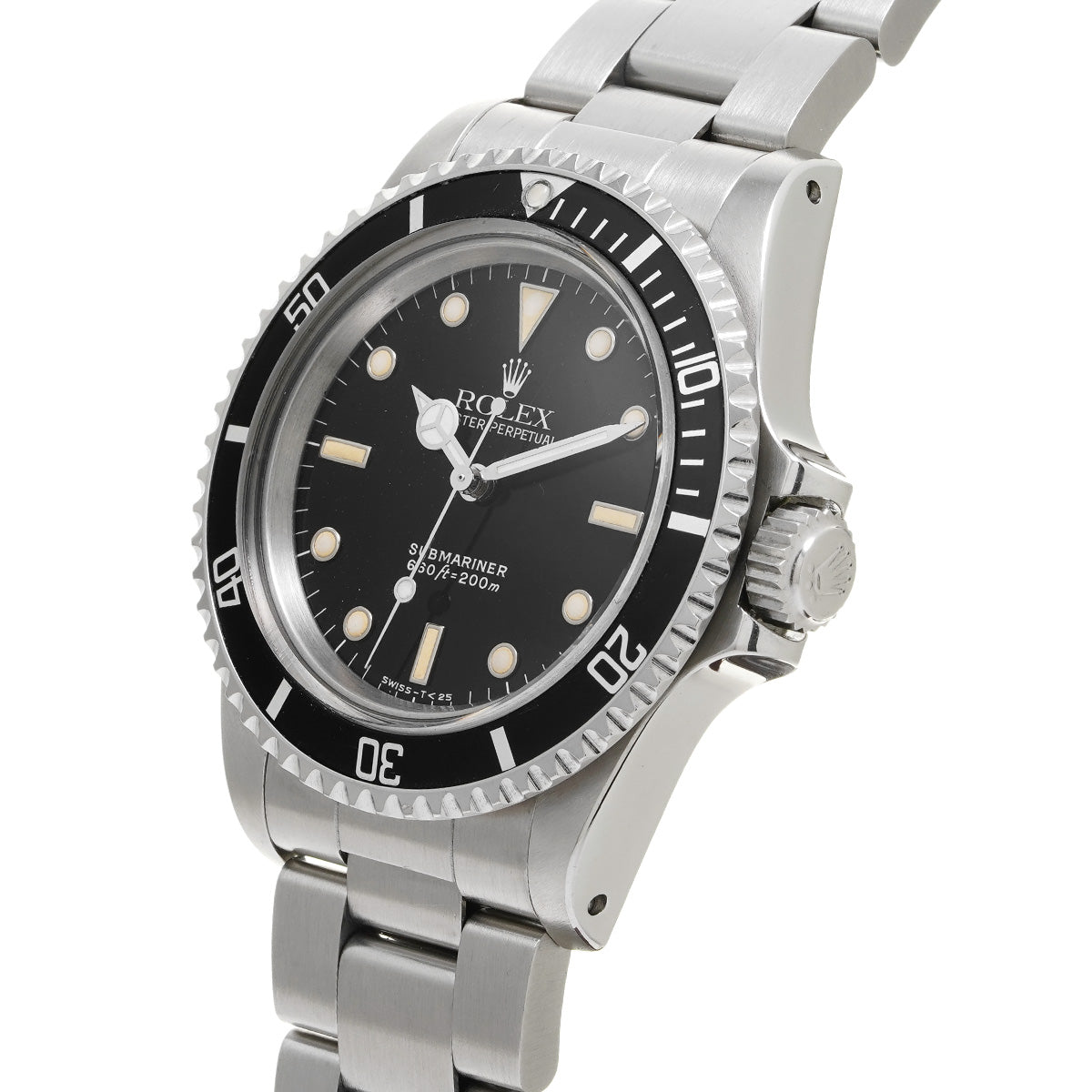 Submariner 5513 R (manufactured circa 1988) Black ROLEX Men's [Pre-Owned].