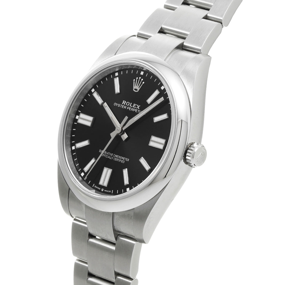 Oyster Perpetual 41 124300 Random Serial Black ROLEX Men's [Pre-owned].