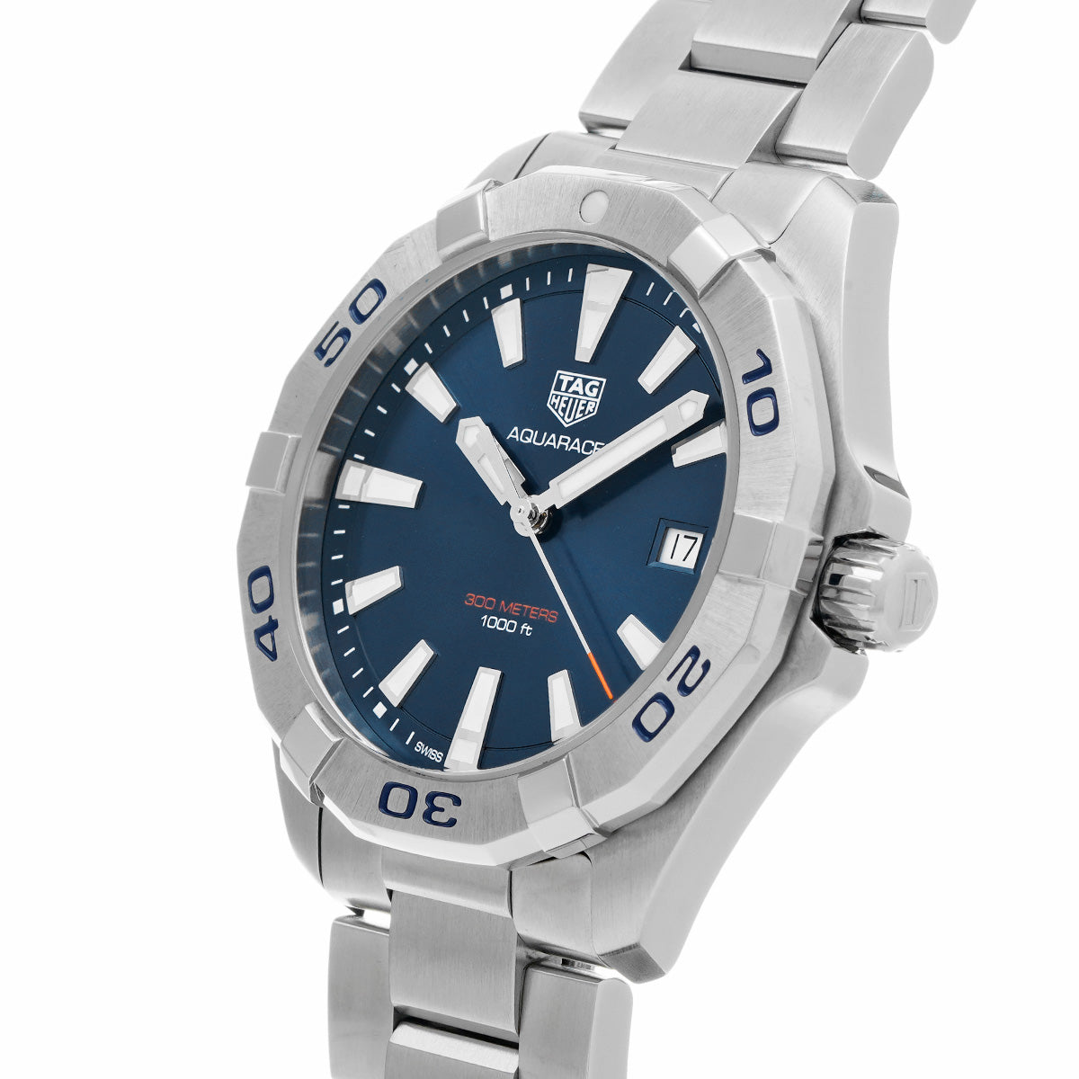 Aquaracer Quartz WBD1112.BA0928 Blue TAG HEUER Men's [Pre-Owned].