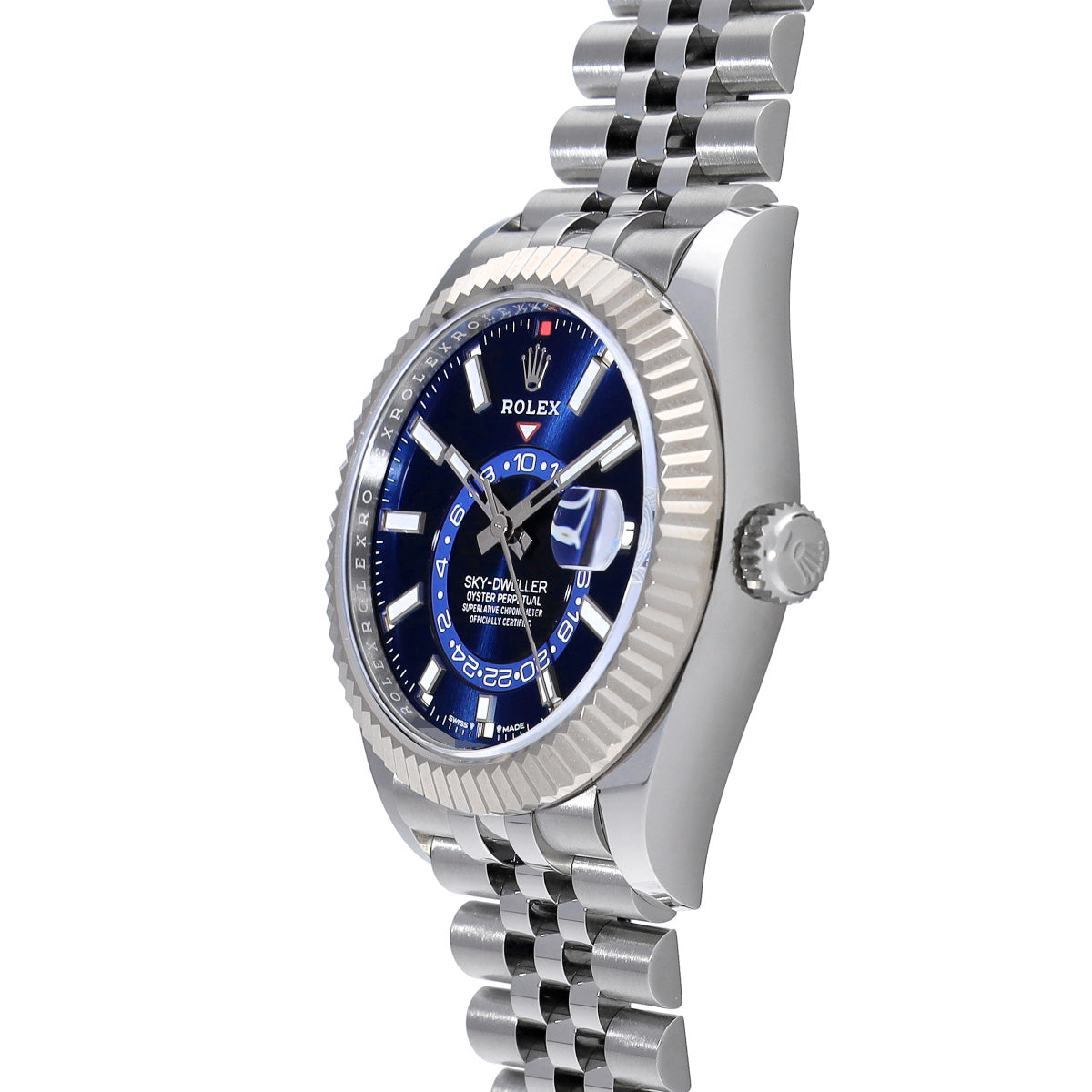 SKYDWELLER 336934 Random Serial Blue ROLEX Men's [Pre-Owned].