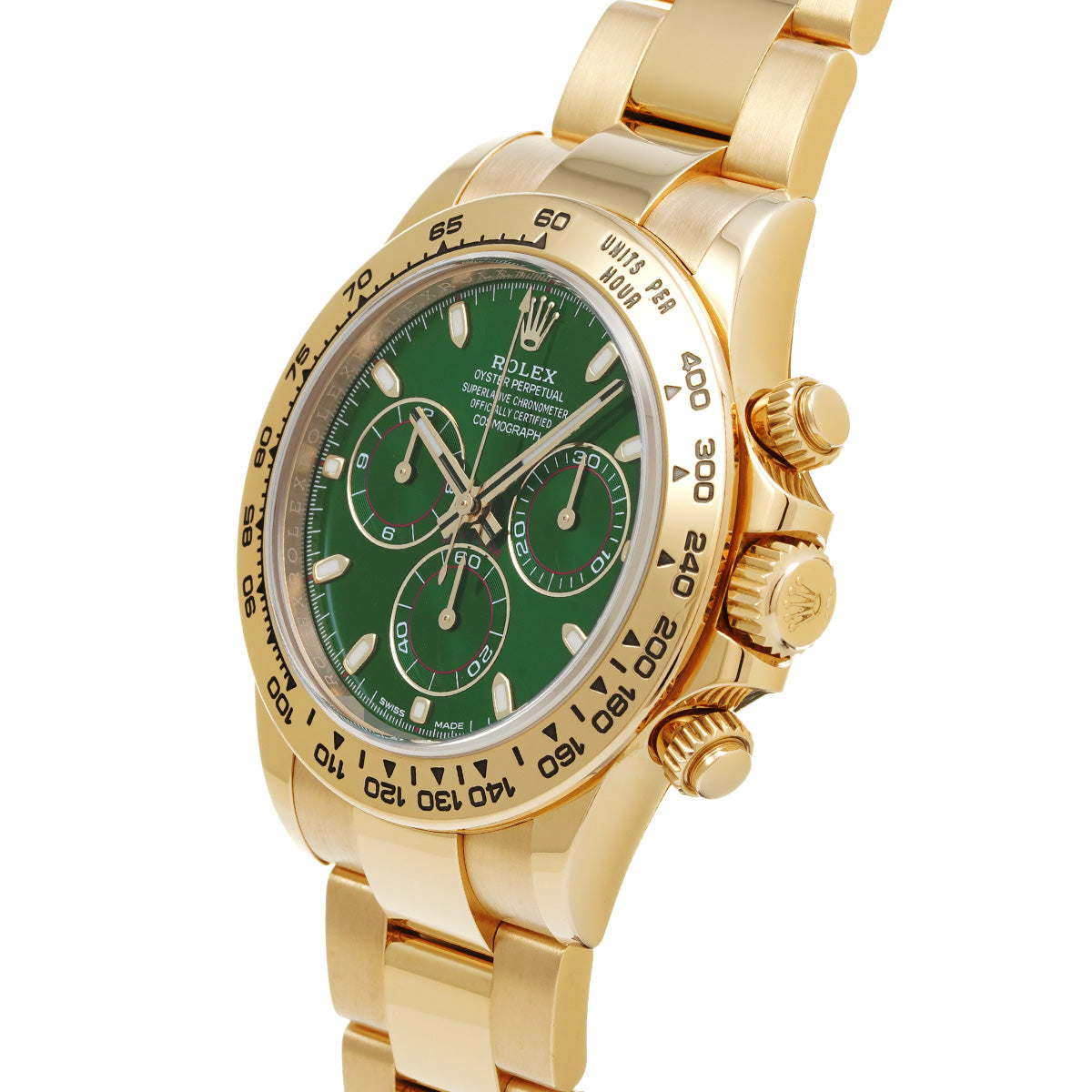 Cosmograph Daytona 116508 Random Serial Green ROLEX Men's [Pre-Owned].