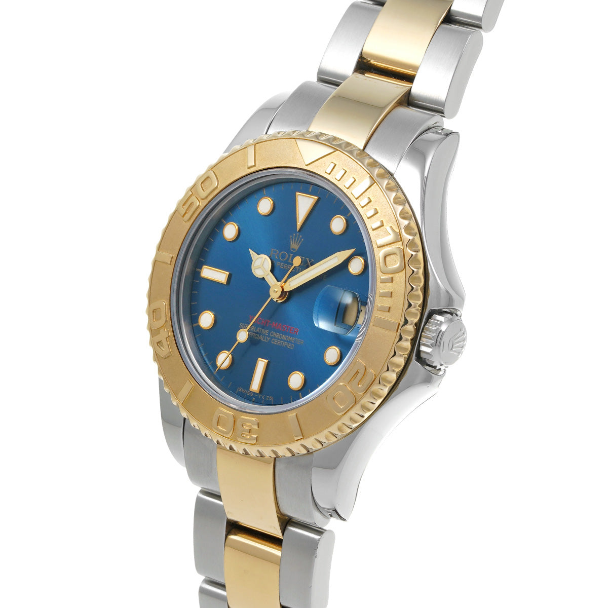 Yacht-Master Boys 68623 T (manufactured circa 1996) Blue ROLEX Unisex [Pre-Owned].