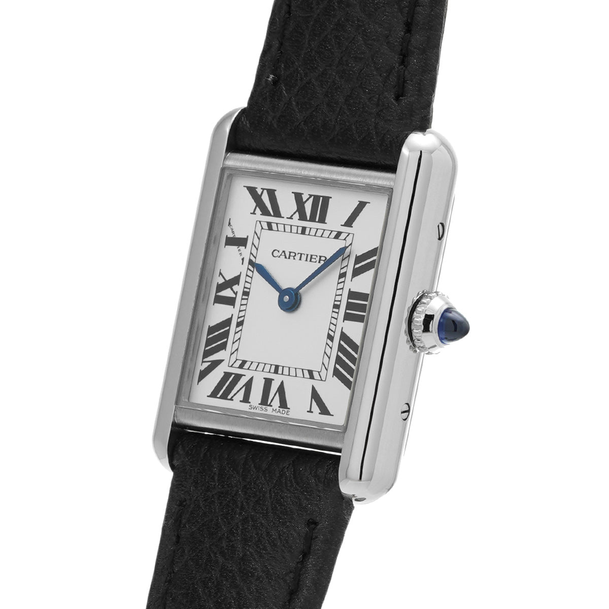 Tank Must SM WSTA0042 Silver CARTIER Ladies [Pre-owned]