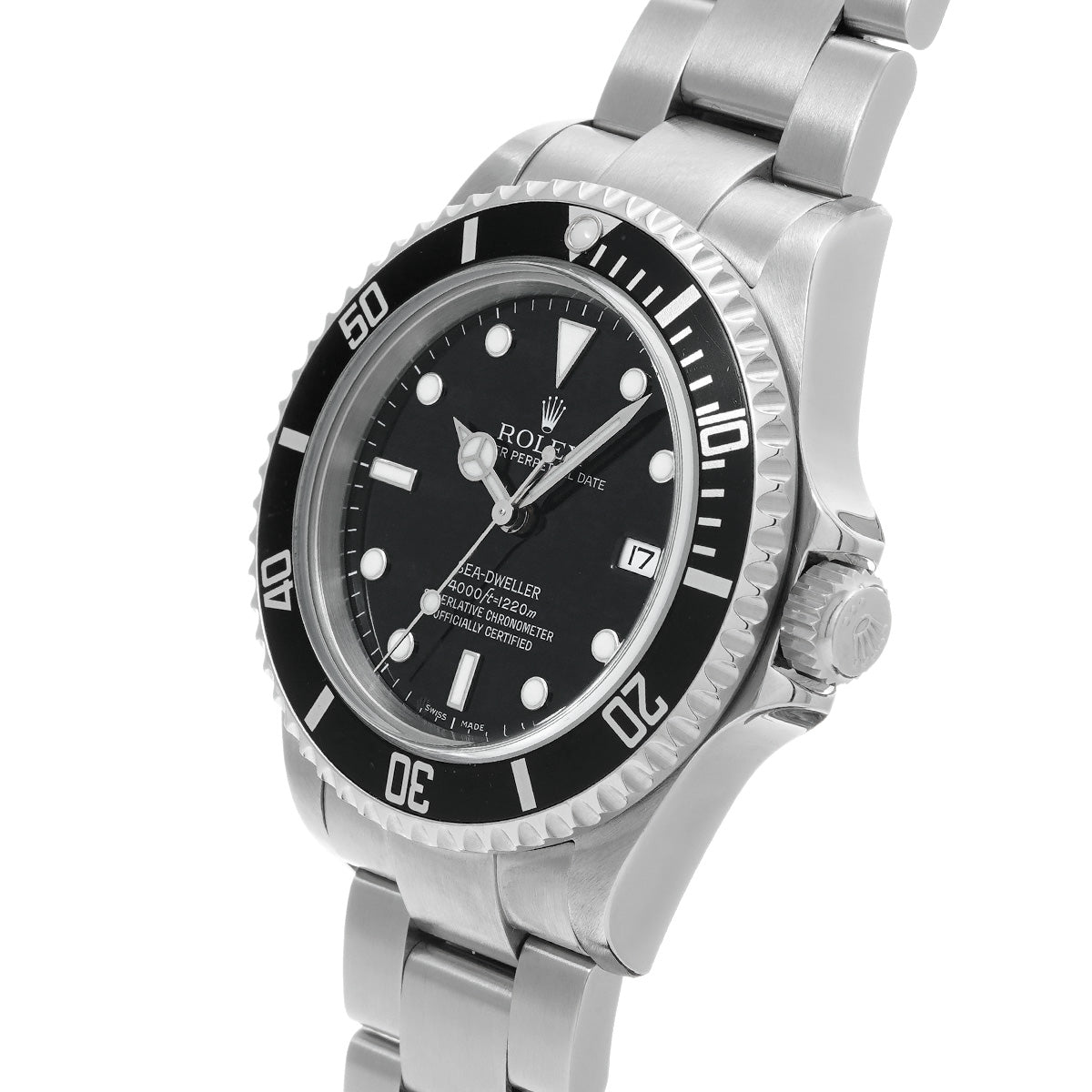 Sea-Dweller 16600 V (made around 2009) Black ROLEX Men's [Pre-Owned].