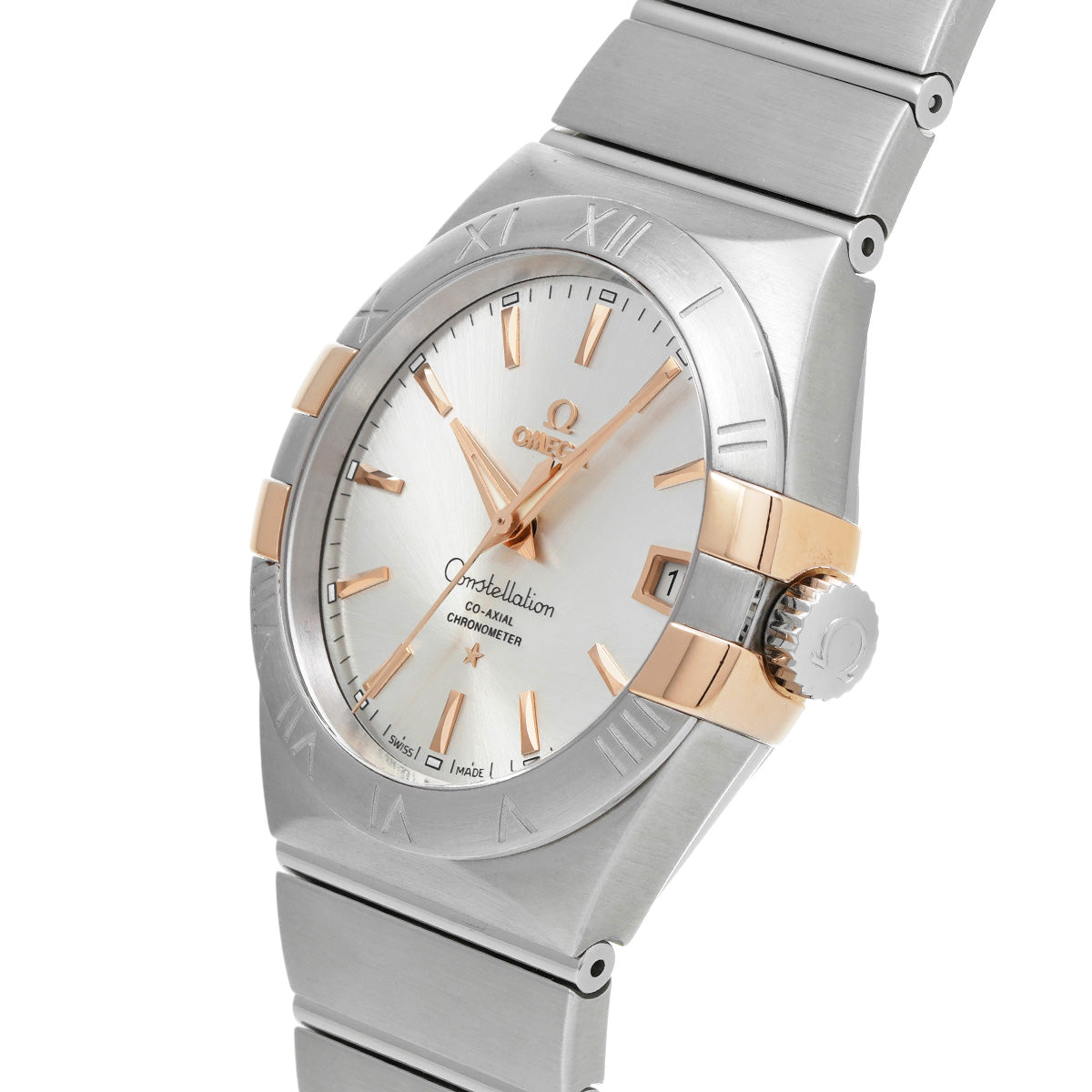 Constellation Co-Axial 123.20.38.21.02.004 Silver OMEGA Men's [Pre-Owned].