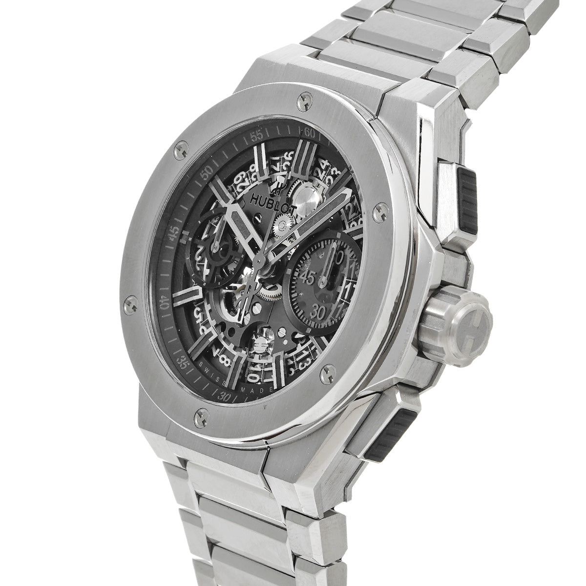 Big Bang Integrated Yoshida Special Edition 451.NX.1140.NX.YOS Matte Grey Skeleton HUBLOT Men's [Pre-owned]