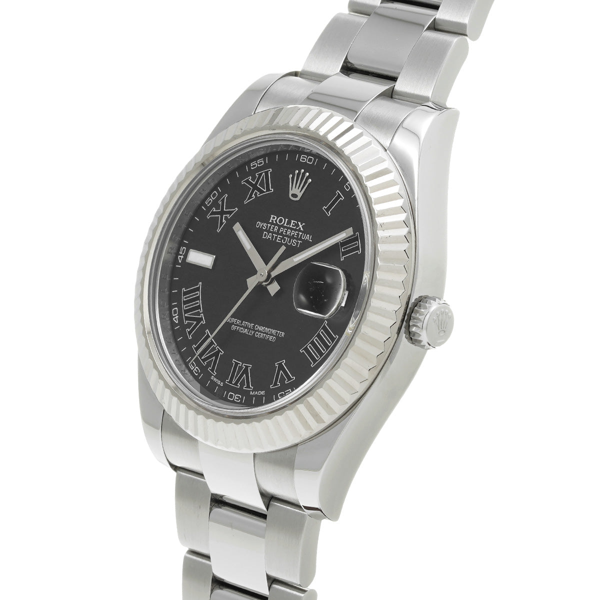 Datejust II 116334 Random Serial Gray ROLEX Men's [Pre-Owned].