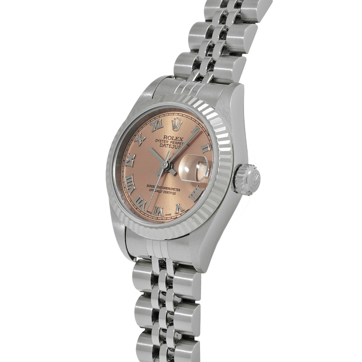 DATE JUST 79174 P (manufactured circa 2000) Pink ROLEX Ladies [Pre-Owned].