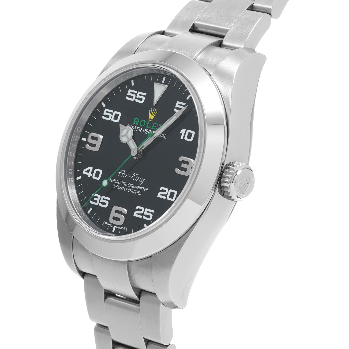 AIRKING 116900 Random Serial Black ROLEX Men's [Pre-owned].