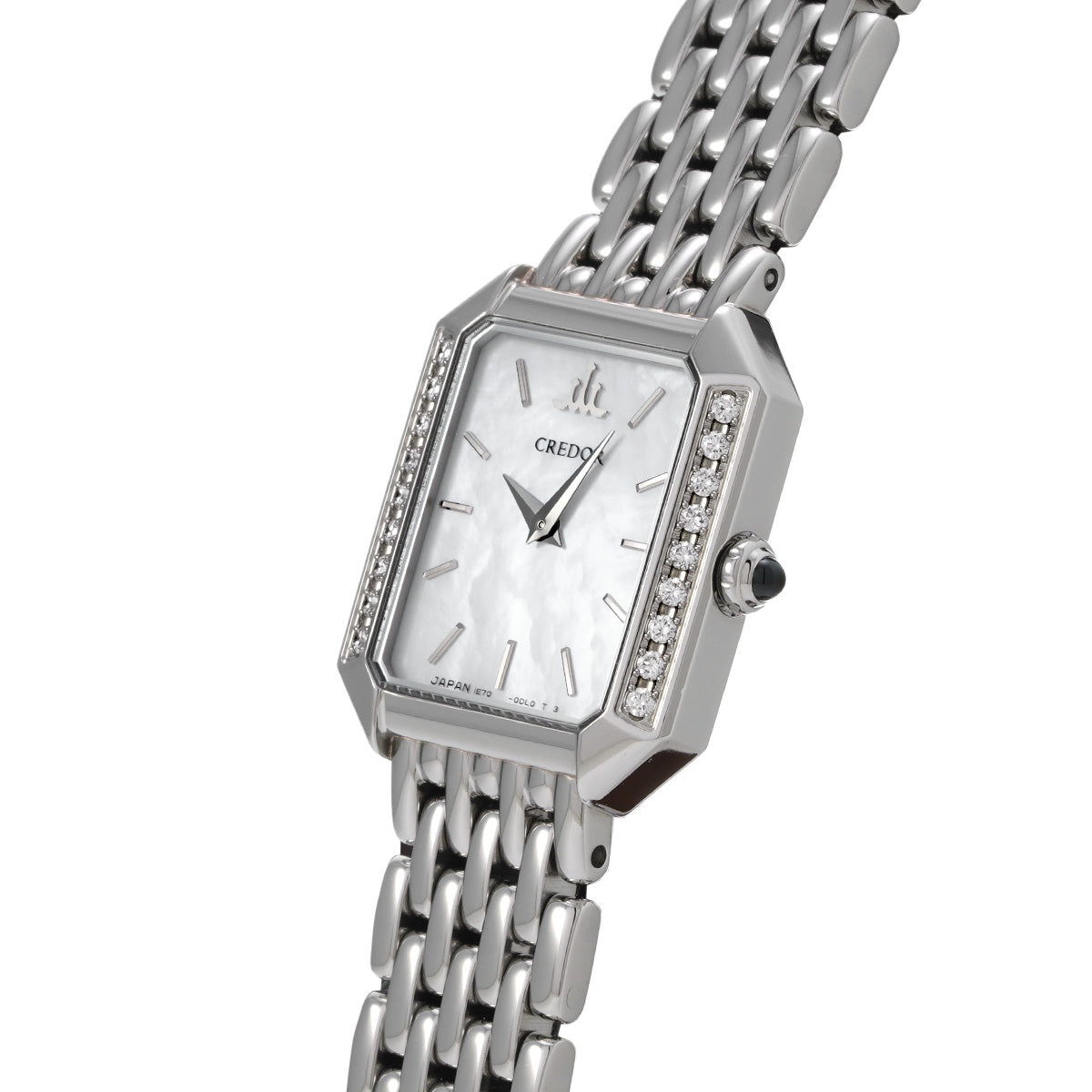 Credor Signo GSTE889 White MOP SEIKO Ladies [Pre-owned].