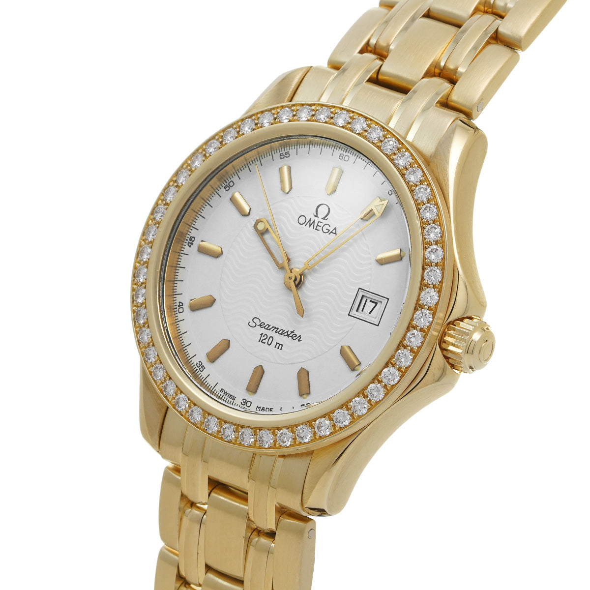 Seamaster 2115.21 White OMEGA Men's [Pre-owned].
